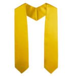 custom graduation stole - Classic -yellow