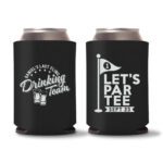 14. Bachelor Koozies Customized - Black
