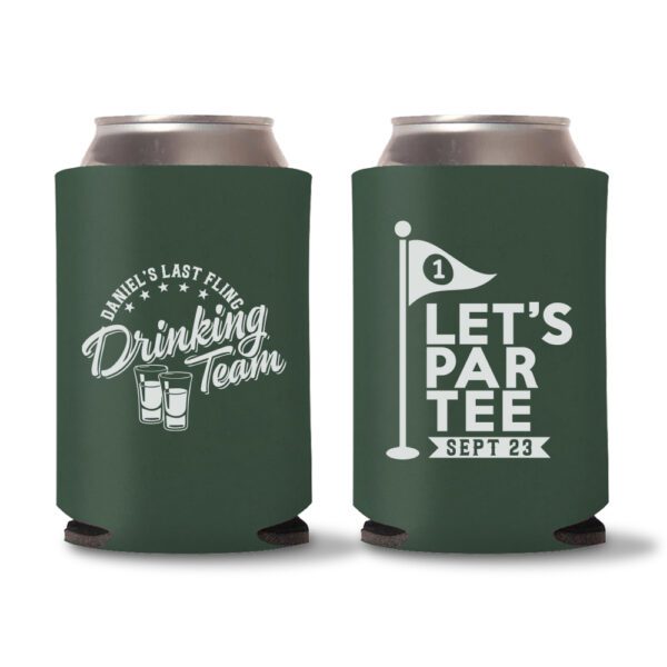 14. Bachelor Koozies Customized - Green