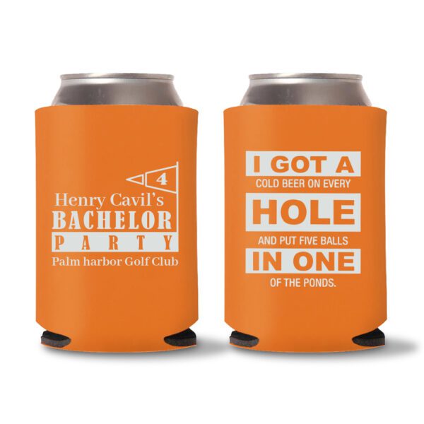 19 - Customized-Bachelor-Koozies - orange