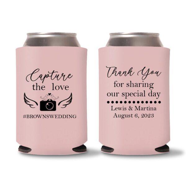 23. Wedding Koozies - Baby Pink