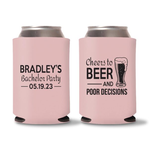 24-Customized-Bachelor-Koozies-baby pink