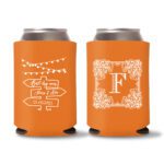 24. Wedding Koozies - Orange
