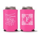 24. Wedding Koozies - Pink