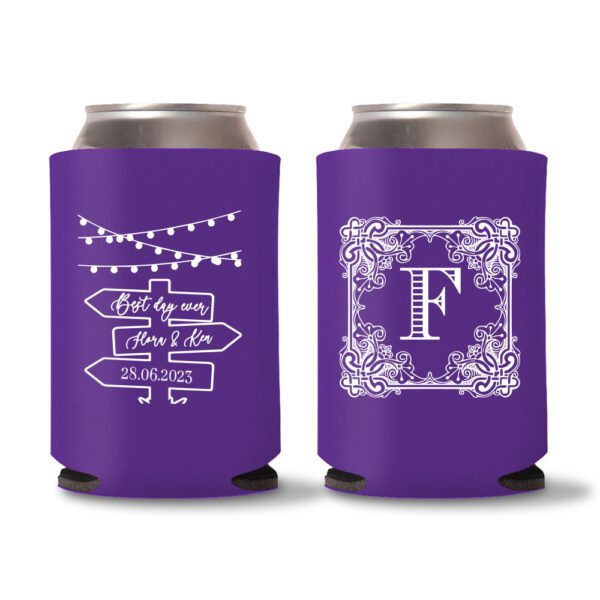 24. Wedding Koozies - Purple