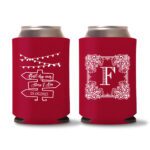 24. Wedding Koozies - Red