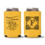 24. Wedding Koozies - Yellow