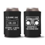26. Wedding Koozies -Black