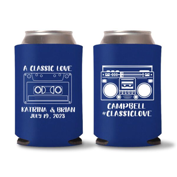 26. Wedding Koozies - Blue