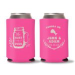 27. Wedding Koozies - Pink