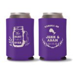 27. Wedding Koozies - Purple