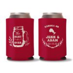 27. Wedding Koozies - Red