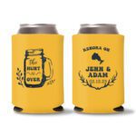 27. Wedding Koozies - Yellow