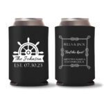 29. Wedding Koozies - Black