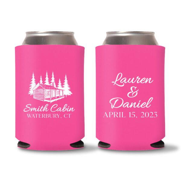 30. Wedding Koozies - Pink