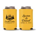 30. Wedding Koozies - Yellow