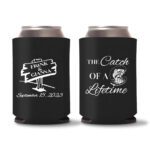 31. Wedding Koozies - Black