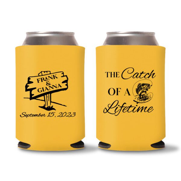 31. Wedding Koozies - Yellow