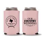 32. Wedding Koozies - Baby Pink