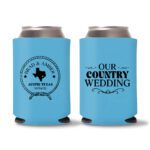 32. Wedding Koozies - Cyan