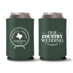 32. Wedding Koozies - Green