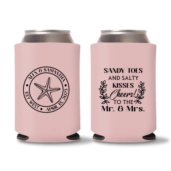 33. Wedding Koozies - Baby Pink