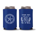 33. Wedding Koozies - Blue