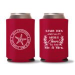 33. Wedding Koozies - Red