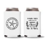 33. Wedding Koozies - White