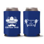 34. Wedding Koozies - Blue