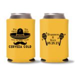 34. Wedding Koozies - Yellow
