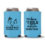 35. Wedding Koozies - Cyan