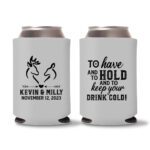 35. Wedding Koozies - Gray