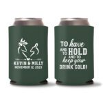 35. Wedding Koozies - Green