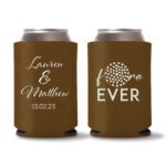 37-Custom-Wedding-Koozies-dark Brown