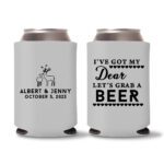 40-Custom-Wedding-Koozies-Gray