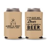 40-Custom-Wedding-Koozies-Light-Brown
