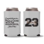 Graduation Koozies D14 - Gray