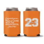 Graduation Koozies D14 - Orange