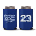 Graduation Koozies D14 - blue