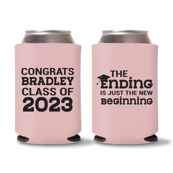 Graduation Koozies D15 - baby pink