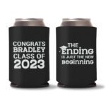 Graduation Koozies D15 - black