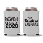 Graduation Koozies D15 - gray