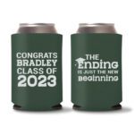 Graduation Koozies D15 - green