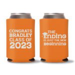 Graduation Koozies D15 - orange