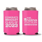 Graduation Koozies D15 - pink