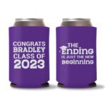 Graduation Koozies D15 - purple