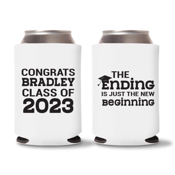 Graduation Koozies D15 - white