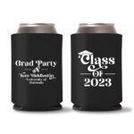 Graduation Koozies D16 - black