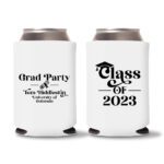 Graduation Koozies D16 -white